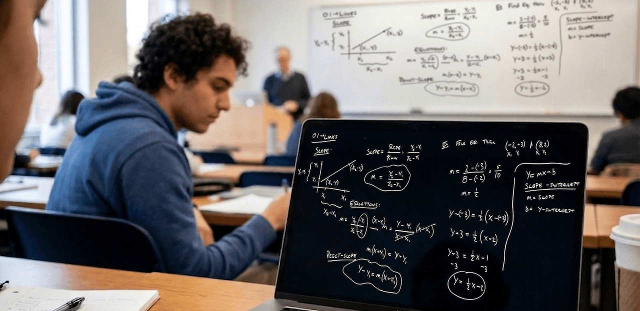 Demonstration of Kaptchi in a classroom